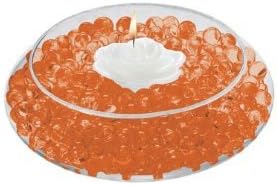 Deco Beads, Crystal Accents Orange 14g Retail Packs - Water Storing Gel Beads