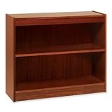 4 Shelf Veneer Panel Bookcase, 36Wx12Dx60H, Oak (LLR01679) Category: Wood Bookcases
