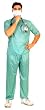 Adult Emergency Room Male Doctor Costume - Adult Std.