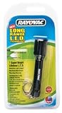 Rayovac M1LED1AAA 1 LED Aluminum Flashlight 1 AAA Black