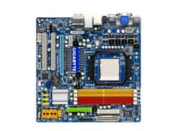 Gigabyte AM3 AMD785G Motherboard 4xDDRII GBELAN 2xFirewire mATX