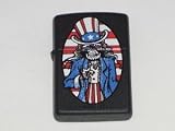 Zippo Lighter - Grateful Dead Skeleton Uncle Sam 9883