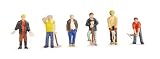 OO Scale Construction Workersx 6