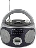 AM/FM Boombox Clock Radio