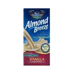 Almond Breeze, Unsweetened, Vanilla, 32 oz.