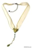 Peridot choker, 'Shimmering Dawn' 1 W 13.8 L