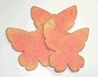 Scott's Cakes Pink and Yellow Sugar Butterfly Cookies Boxed