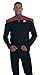 Search : Commander Sisko Deep Space Nine Star Trek Uniform Costume Shirt (Red)