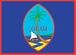 Valley Forge Nylon Guam National Flag, measures 3-Foot x 5-Foot