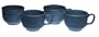 Fiesta 18-Ounce Jumbo Cups, Set of 4, Cobalt