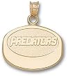 Nashville "Predators" Puck Charm/Pendant -14K/10K, Stainless Steel or Gold Plated