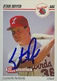 Stan Royer, Louisville Redbirds - Cardinals Affiliate Autographed Card