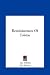Reminiscences of Tolstoy