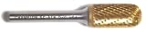 Champion SC5 Titanium Nitrite Coated Burs Solid Carbide 1/2 Cutter Diameter 1 Length of Cut