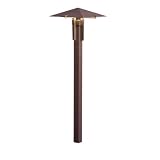 Kichler 15803AZT LED Forged Path Textured Architectural Bronze Landscape LED