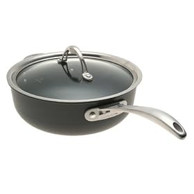 Calphalon One Nonstick 4-Quart Chef's Pan with Glass Lid by Calphalon