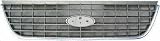 02-05 FORD EXPLORER GRILLE SUV, Chrome / Silver (2002 02 2003 03 2004 04 2005 05) F070119 1L2Z8200AAC