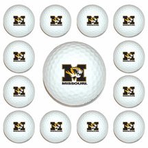 Missouri Tigers Golf Ball Pack Dozen)