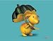 Dogfood - Rain Dog, Fine Art Print by Saxton Freymann, 14x11