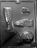 SOCCER KIT FOR SPECIALTY BOX Sports Candy Mold Chocolate