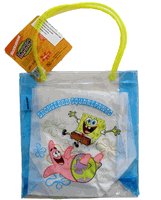 Nick Jr Spongebob Goodie Bag - practical tote to carry your toys and theme party goodies