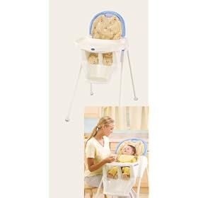 Cosco Beginnings Simple Start High Chair - Circle Safari