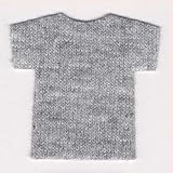 Noxity Beauty is Skin Deep Gothic Tee in Sport Grey in size YS
