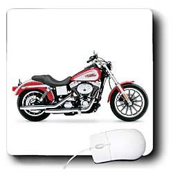 Mouse Pad Picturing Picturing Harley-Davidson Motorcycle