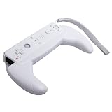 EFORCITY Premium Controller Handle for Nintendo Wii Remote Control, White