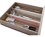 Axis Expandable Kitchen Drawer Divider, Set of 2