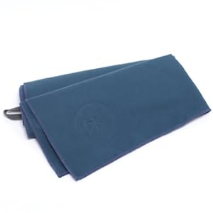 Shandali UltraSport Travel Towel - #1 Rated Travel Towel, Sport Towel, Beach and Microfiber Towel. Super Absorbent! Ultra-Fast-Drying. Light and Tightly Packed Towel. Perfect for Camping, Backpacking, Shower.... No Bleed Dye. No Question Money Back Guarantee. (River Blue, Small - 20