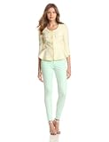 31PWi72kX6L. SL160  McGinn Womens Sloan Peplum Tweed Jacket