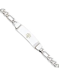 8 Inch 14k Gold Non-enameled Medical ID Bracelet