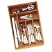 Lipper International Bamboo Deep Flatware Organizer