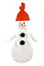 Dandelion Organic Winter Snowman Cuddlie Teething Blanket