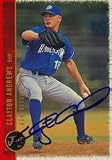 Clayton Andrews, Hagerstown Suns - Blue Jays Affiliate Autographed Card