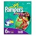 Pampers Baby Dry Diapers Sesame Street, Size 6 - 35+ lb(16+ kg), Jumbo Pack 42009 - 26 diapers / pack, 4packs