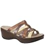 Eastland Women's Pet Weave Sandals,Bronze/Pewter/Gold,10 M US