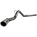 MBRP S6130409 4" Filter Back, Single Side Exit Exhaust System (T409)