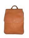 Extra 40% Off Genuine Leather Backpack Also Use As Shoulder Handbag Light Brown #2