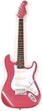 SX SST62 BGMY Electric Guitar Pink