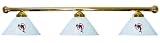 Miami Dolphins Pool Table Light - Brass Bar