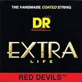 DR Strings RED DEVILS - Extra-Life Red Coated Electric 12-52