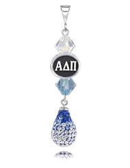 Sparkly Alpha Delta Pi Sorority Jewelry Charms and Pendants