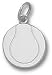 Tennis Ball 1/2" Charm - Sterling Silver Jewelry