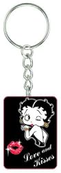 Betty Boop Love and Kisses Keychain