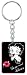 Betty Boop Love and Kisses Keychain