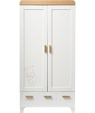 Cosatto Disney Sketch Book Pooh Wardrobe - Cream
