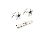 NFL Dallas Cowboys Cufflinks and Tie Bar Gift Set