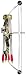 Sporting Goods : PSE DEERHUNTER COMPOUND BOW Draw Len: 26'-28' / Draw Wt: 55# / Hand: RH / Finish: Mossy Oak Break Up